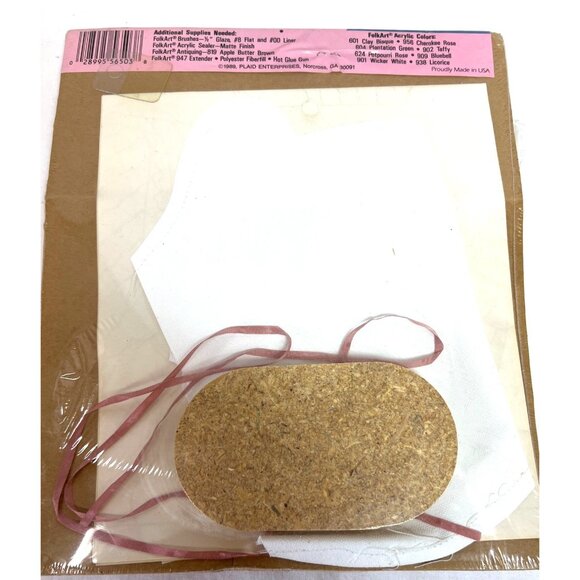 RARE Paint-Ups Decorative Doorstop Or Collectible Craft Kit - Picture 4 of 5